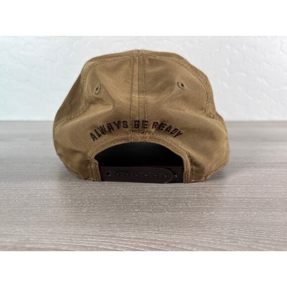 5.11 Tactical "Always Be Ready" Beige Men's Snapback Hat- 2023 Shot Show- NWOT - Picture 4 of 7